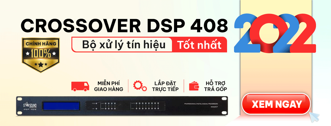 Bộ xử lý tín hiệu Star Sound DSP-408