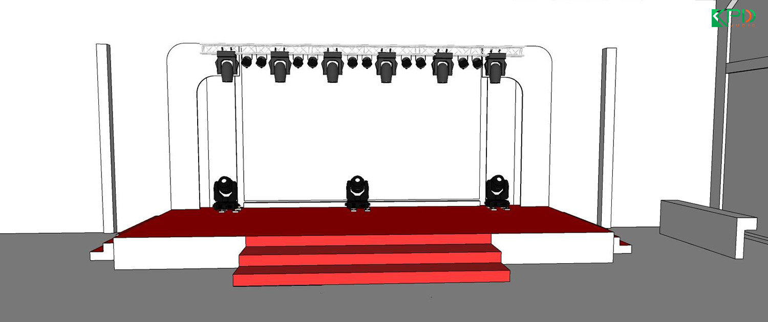 Thiết kế hệ thống ánh sáng sân khấu