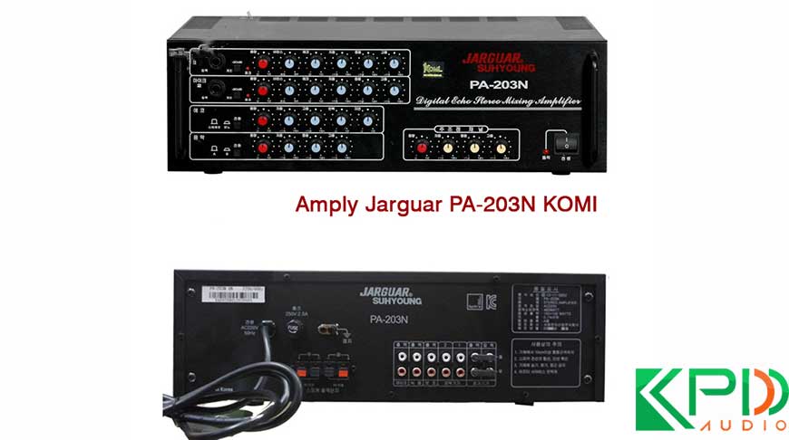 Amply Jarguar 203n Komi cũ được nhiều khách hàng yêu thích