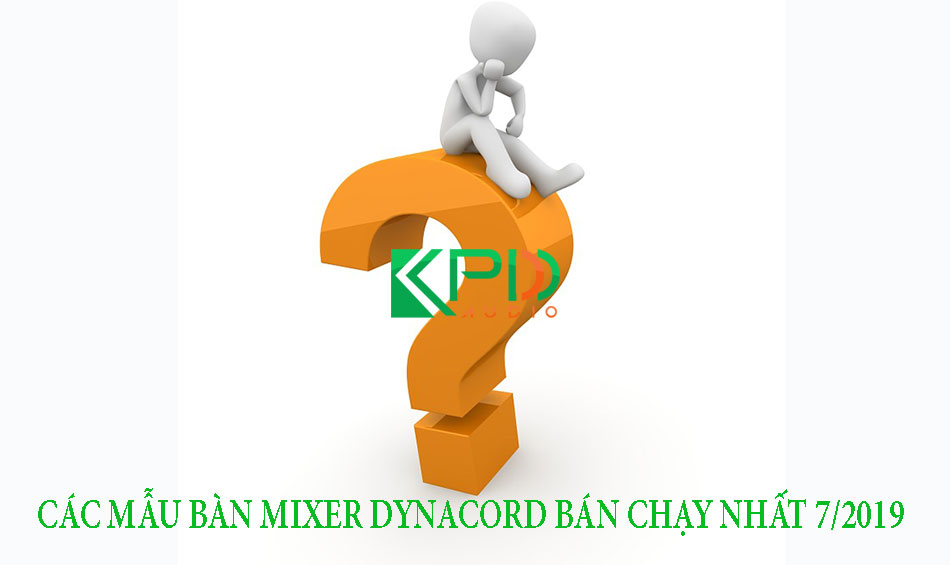 Các mẫu bàn Mixer Dynacord bán chạy nhất 7/2019