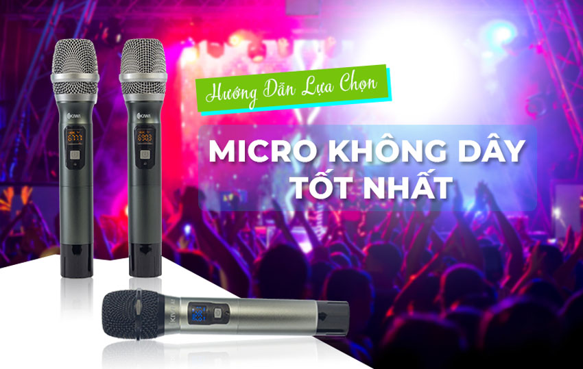 Kinh nghiệm chọn mua Micro không dây micro-karaoke-tot-nhat