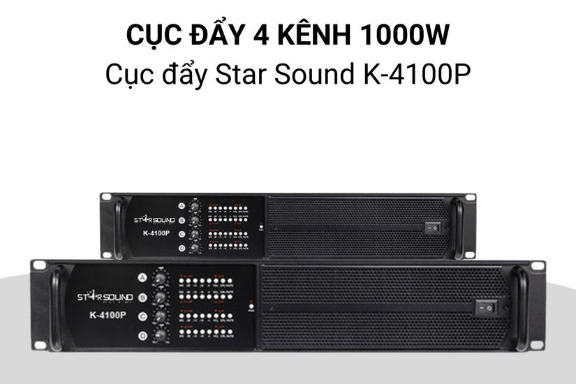 Cục đẩy Starsound K-4100P