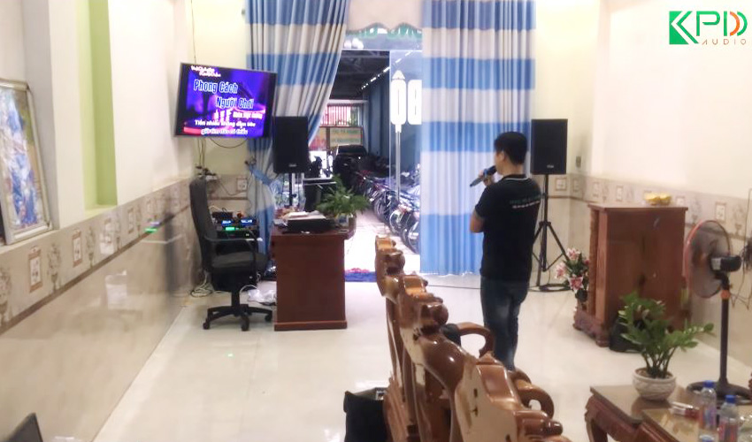 Test dàn Karaoke Gia Đình cho dịch vụ cầm đồ & bất động sản Kim Oanh