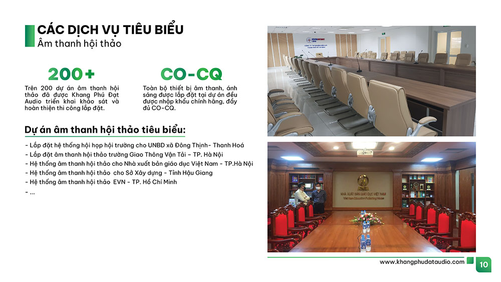 Giới thiệu công ty Khang Phú Đạt Audio - công trình-01