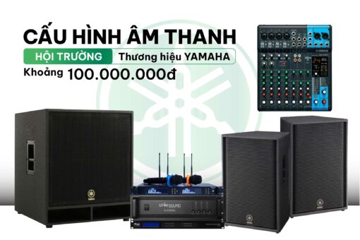 Dàn âm thanh hội trường yamaha 100 triệu