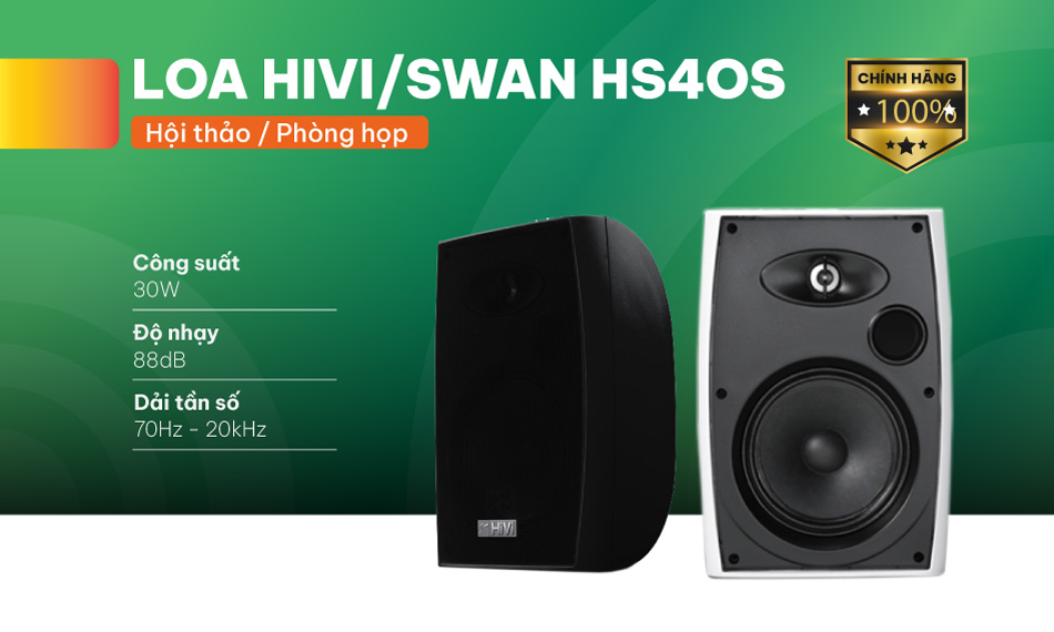Loa hộp HiVi/Swan HS4OS