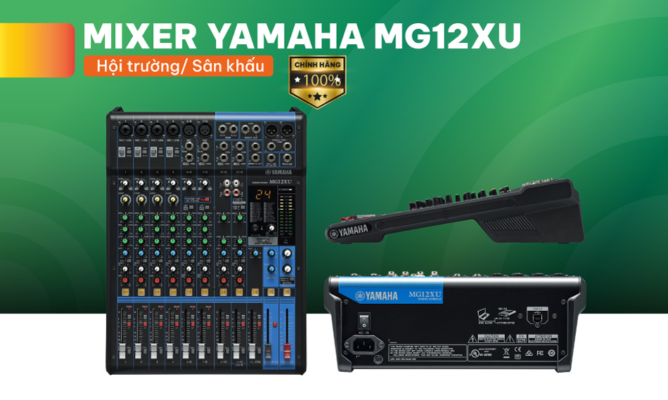 Mixer Yamaha MG12XU chính hãng