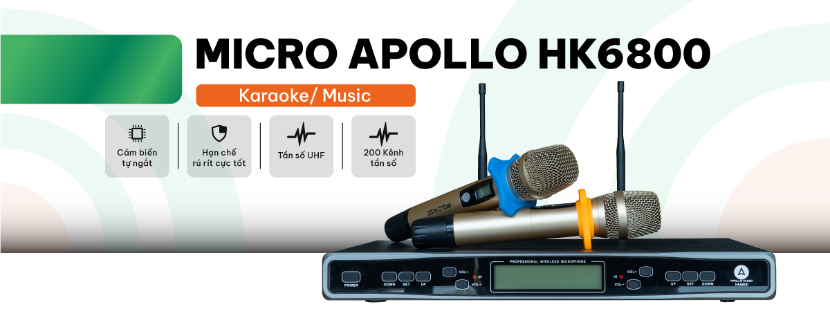 Micro karaoke apollo HK6800