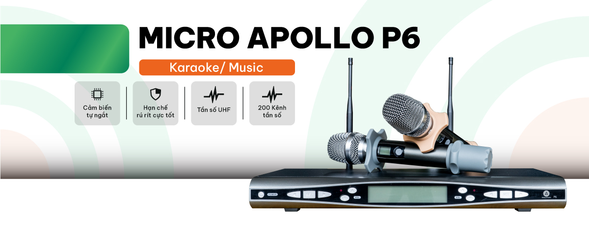 micro karaoke apollo P6