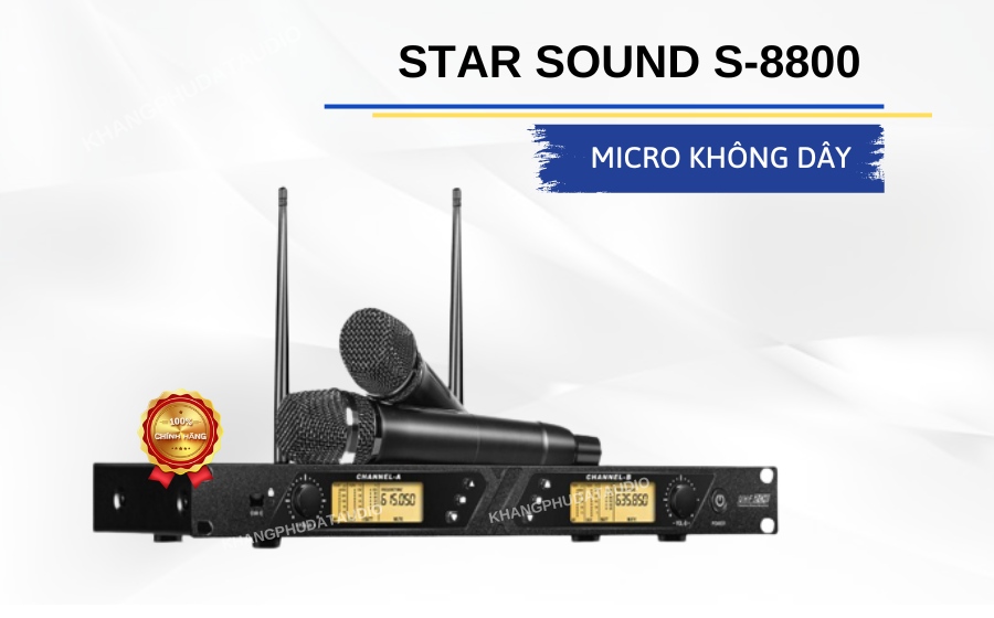Micro không dây Star Sound S-8800