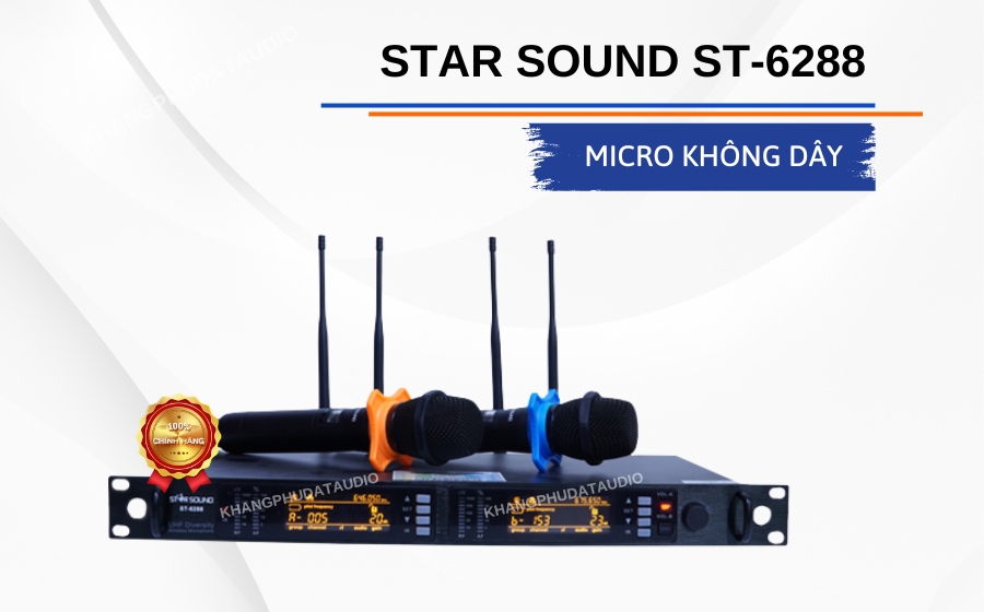 Micro sự kiện không dây Star Sound ST-6288