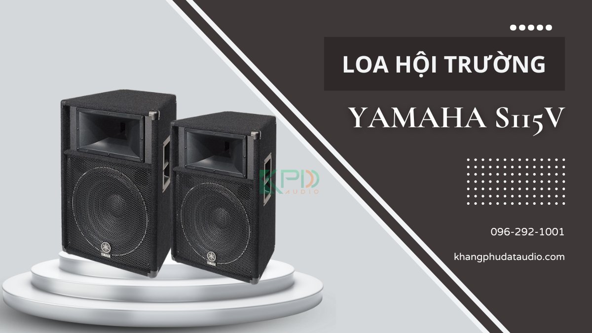Loa yamaha S115v