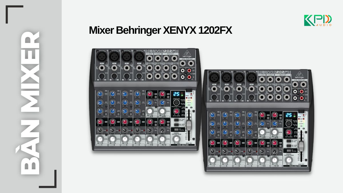 bàn mixer behringer xenyx 1202fx