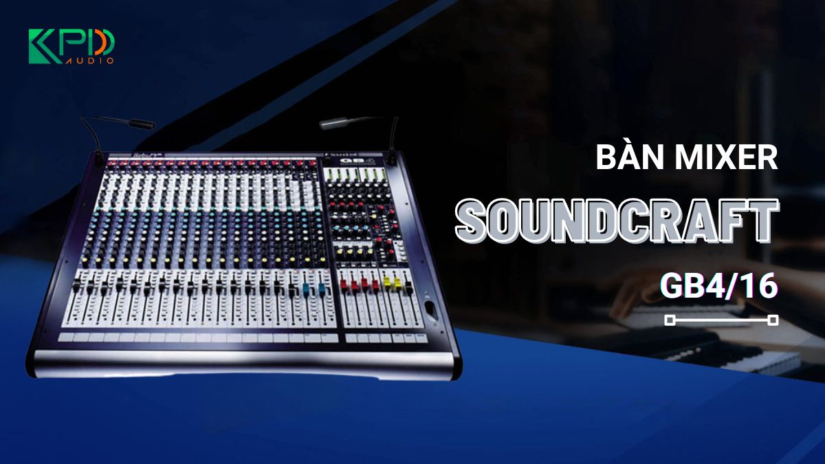 Bàn mixer Soundcraft GB416