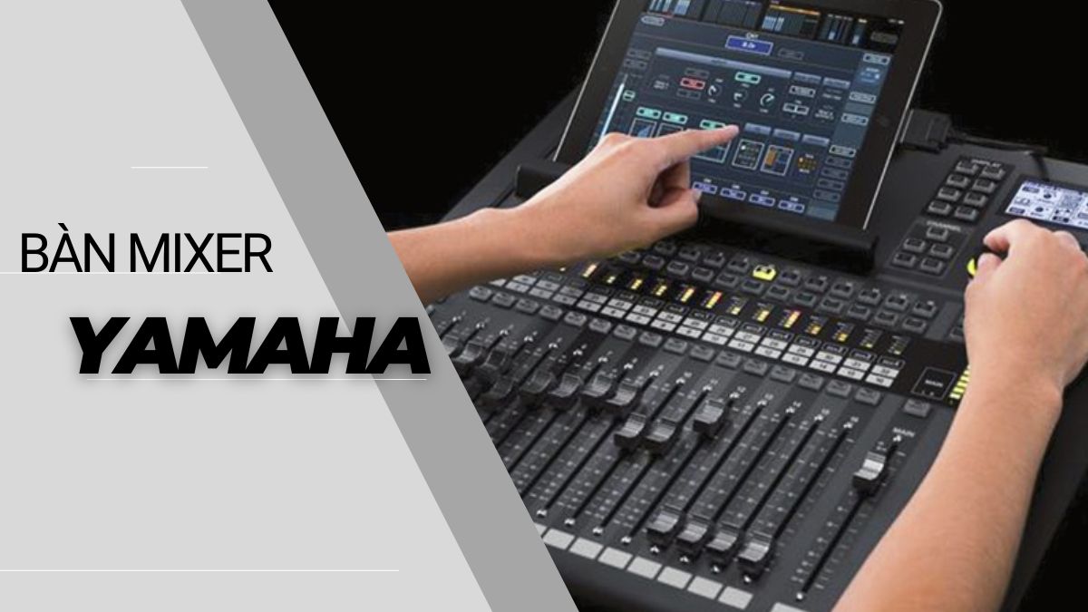Bàn Mixer Yamaha chính hãng chất lượng được phân phối tại KHANG PHÚ ĐẠT AUDIO