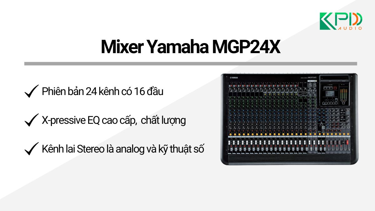Bàn mixer yamaha mgp24X