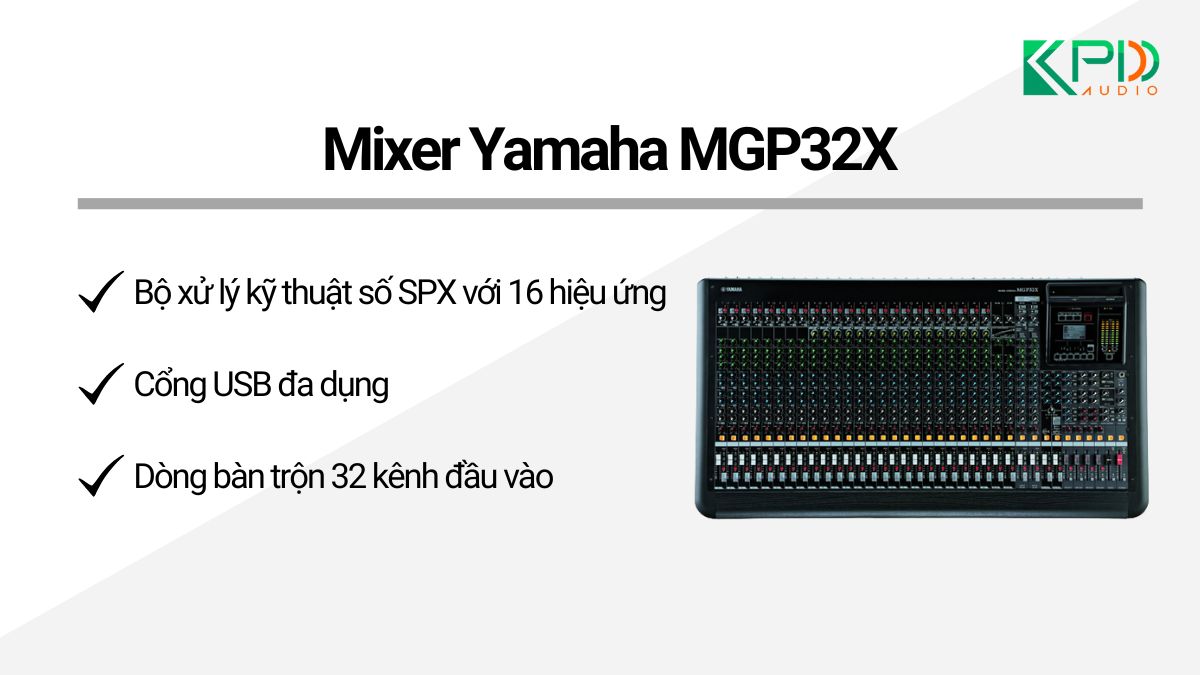Bàn mixer yamaha mgp32x