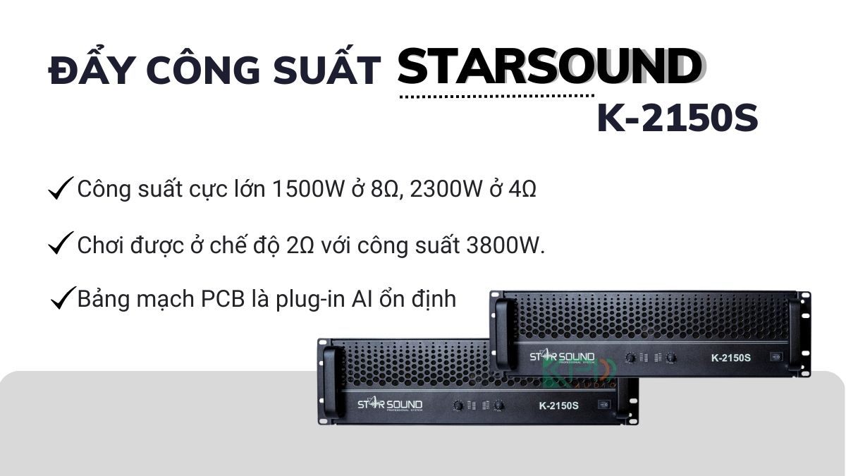 Cục đẩy starsound k2150s