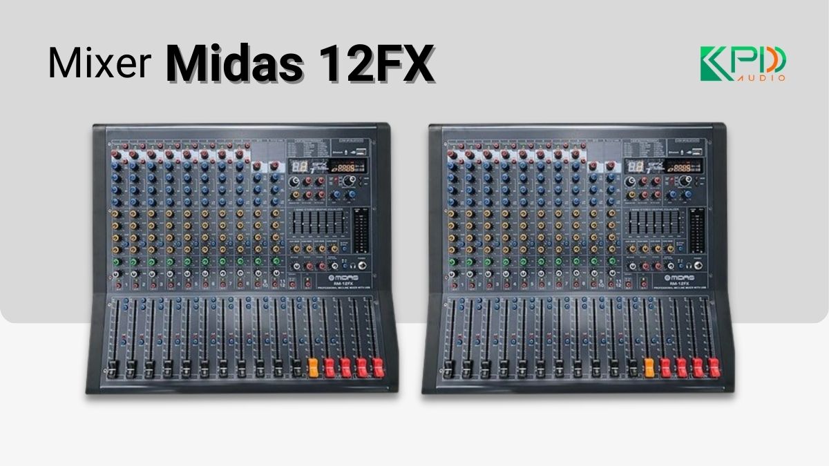 Mixer Midas 12FX chính hãng Anh Quốc