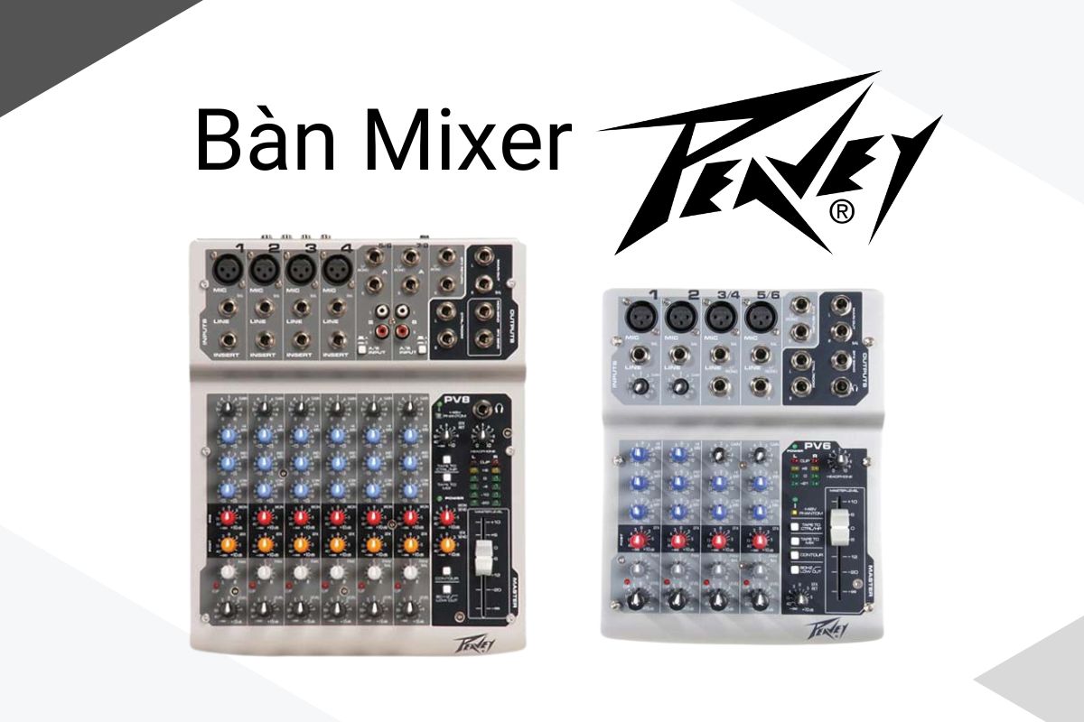 Bàn Mixer Peavey được phân phối chính hãng tại Khang Phú Đạt Audio