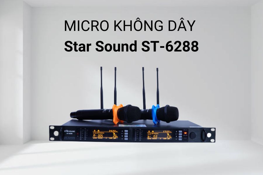 Micro không dây Star Sound ST-6288