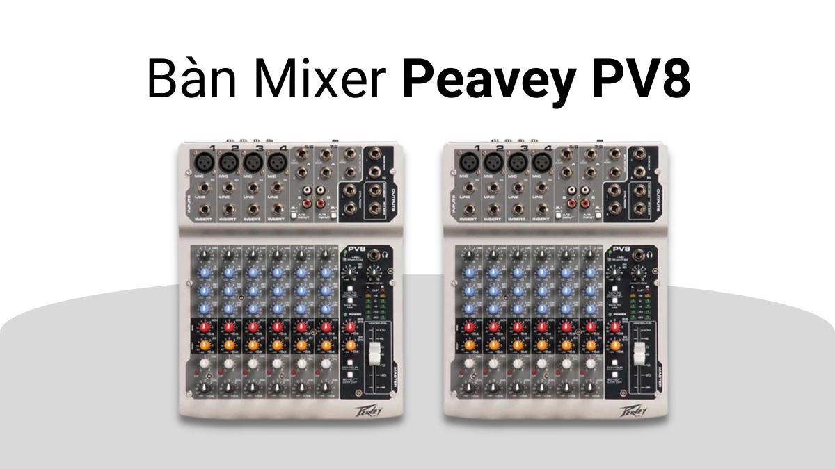 Bàn Mixer Peavey PV8