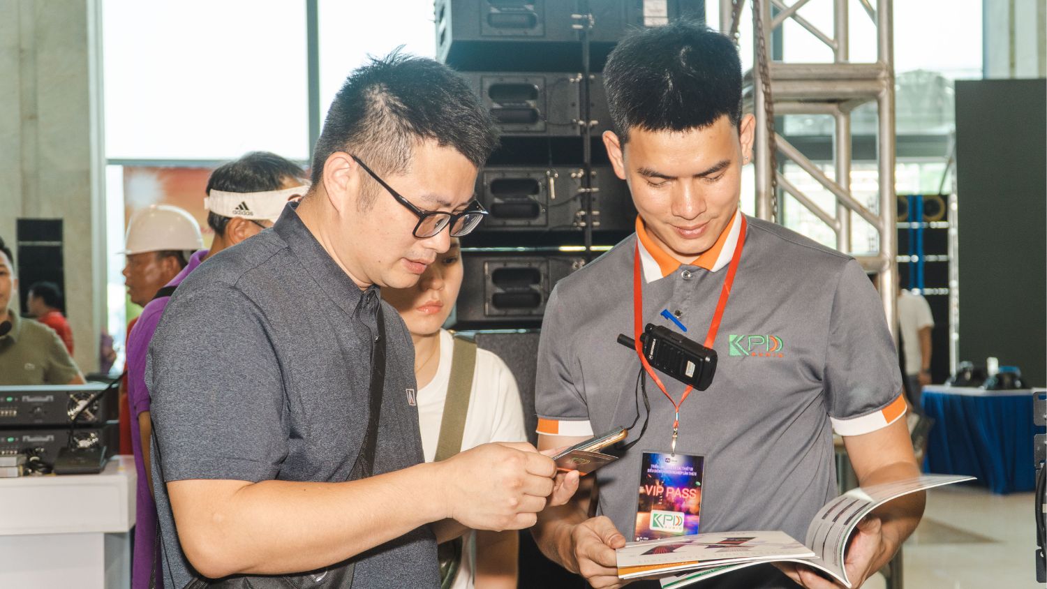 Khang Phú Đạt Audio tất bật đón khách tại triển lãm Plase Show 2023