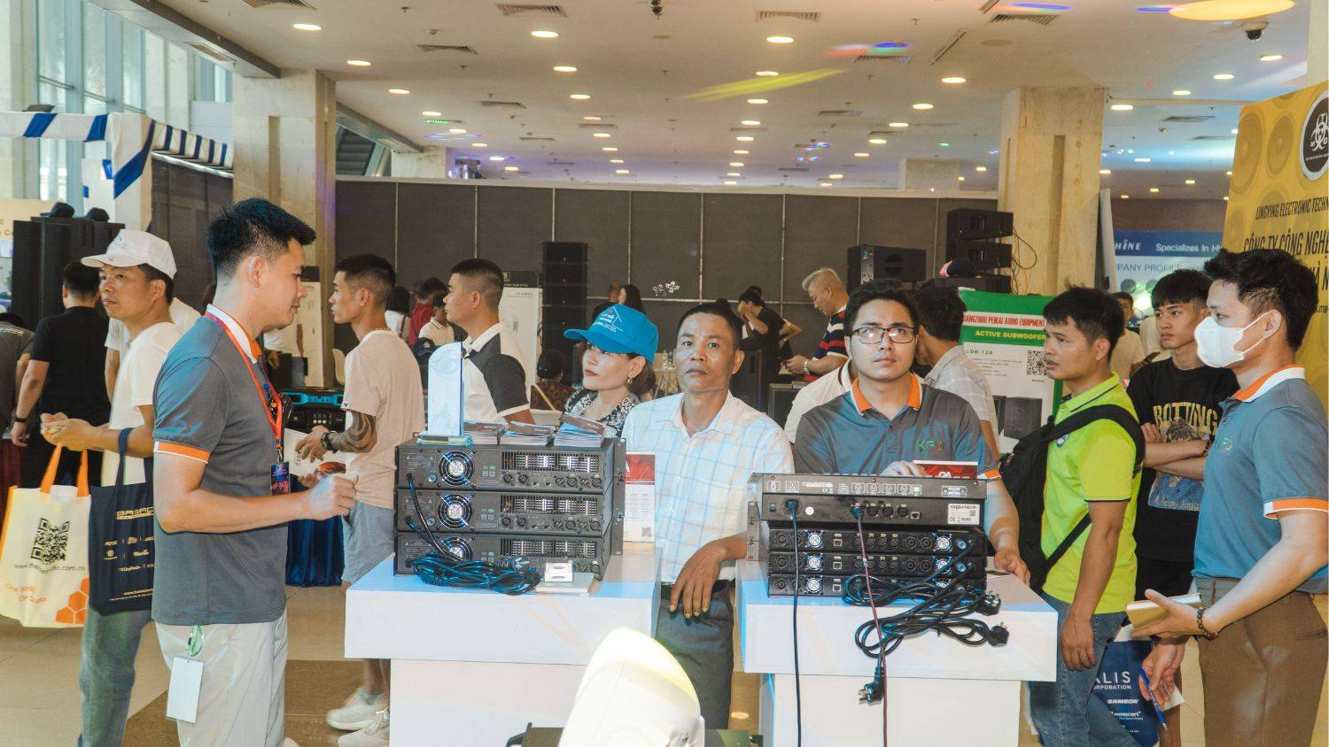 Khang Phú Đạt Audio tất bật đón khách tại triển lãm Plase Show 2023