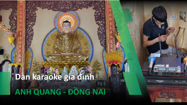 Nâng cấp Dàn âm thanh karaoke gia đình 30m2 cho Anh Quang - Đồng Nai