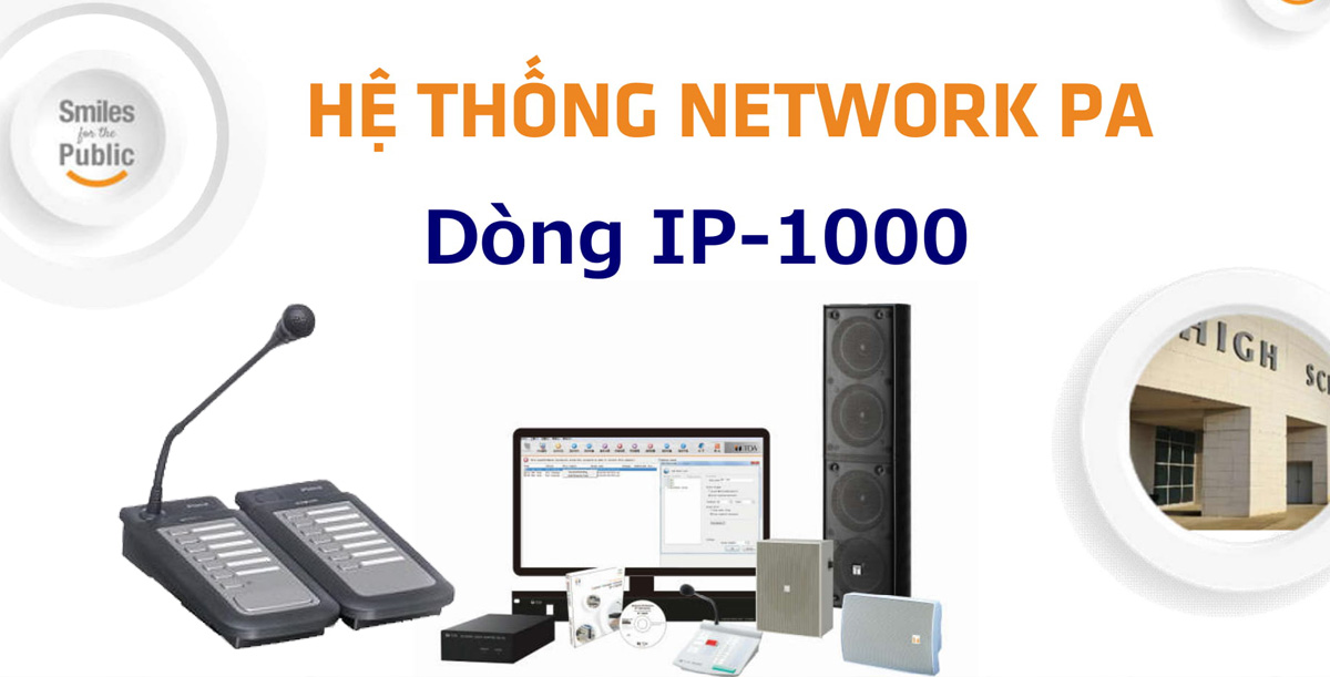 Giải pháp âm thanh thông báo IP không dây