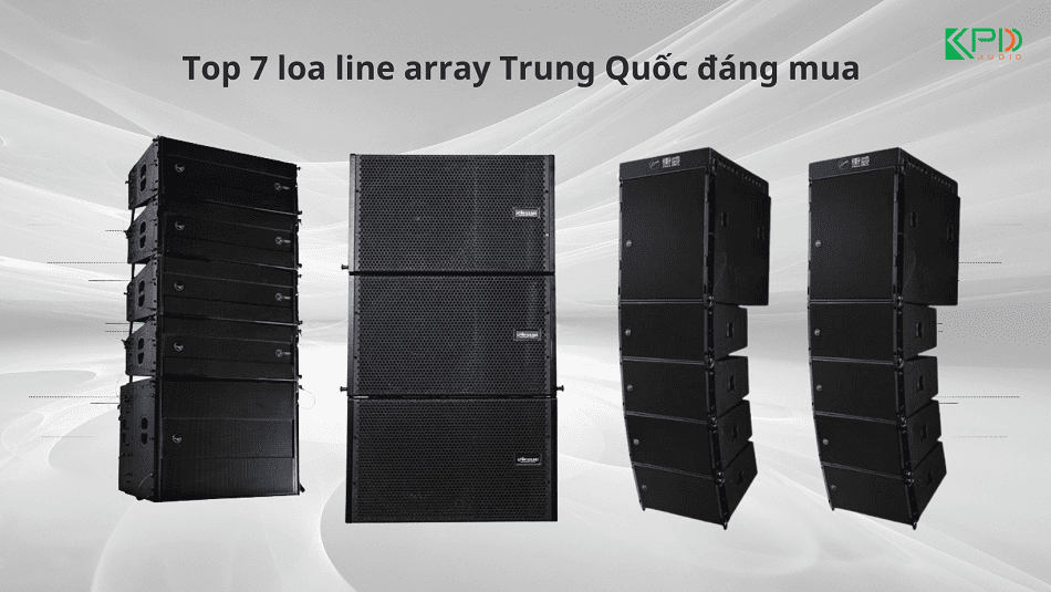 Loa line array Trung Quốc