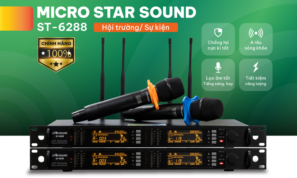 Micro Star Sound ST-6288 chính hãng