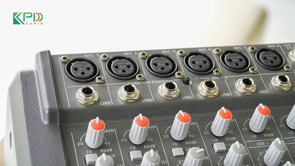 Cổng kết nối các thiết bị âm thanh