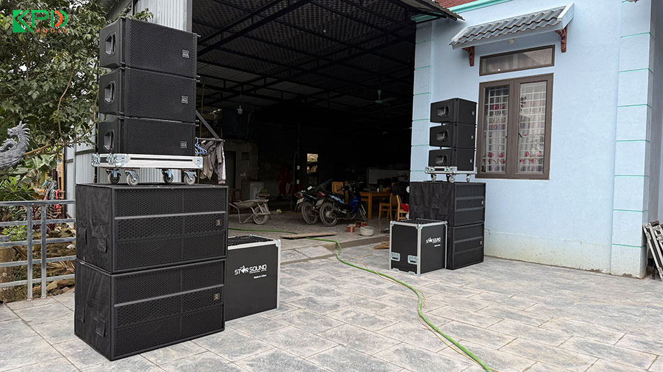 Bàn giao loa 1801-S cho anh Nam - Thạch Thất