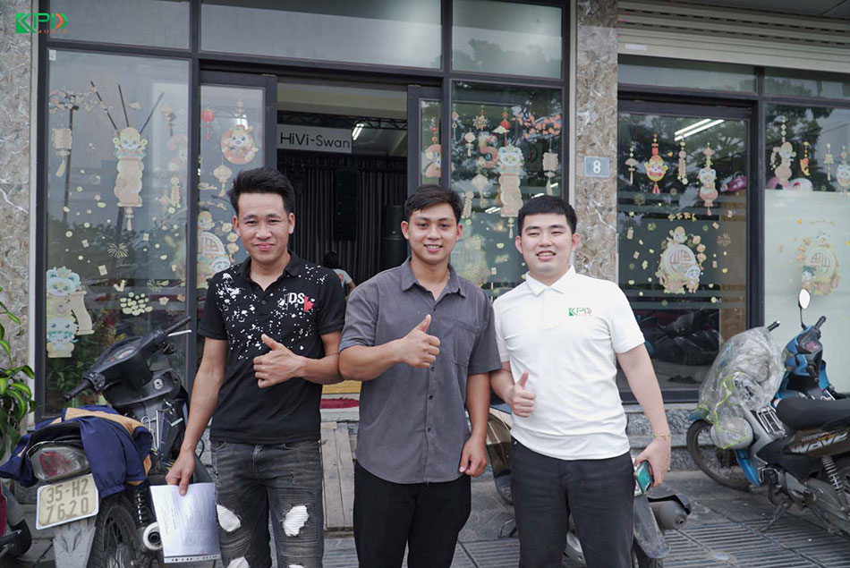 Anh Thêm - Điện Biên đến test và chốt dàn âm thanh tại Khang Phú Đạt Audio