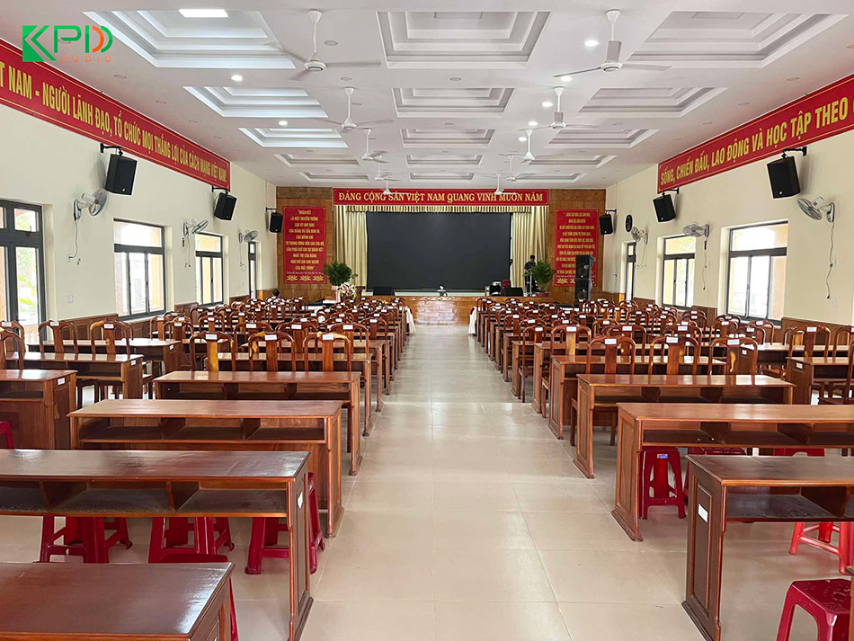 Hệ thống âm thanh hội trường tại Lâm Đồng