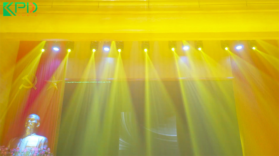 Hệ thống ánh sáng hội trường cho UBND Phường Tây Hồ - Hà Nội