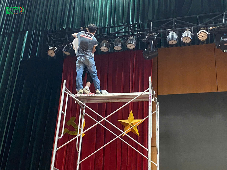 Thiết bị được bố trí hợp lý