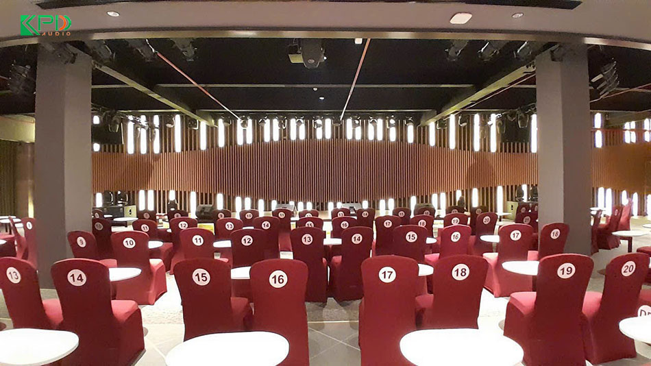 hệ thống ánh sáng sự kiện chuyên nghiệp cho The One - Chương Dương