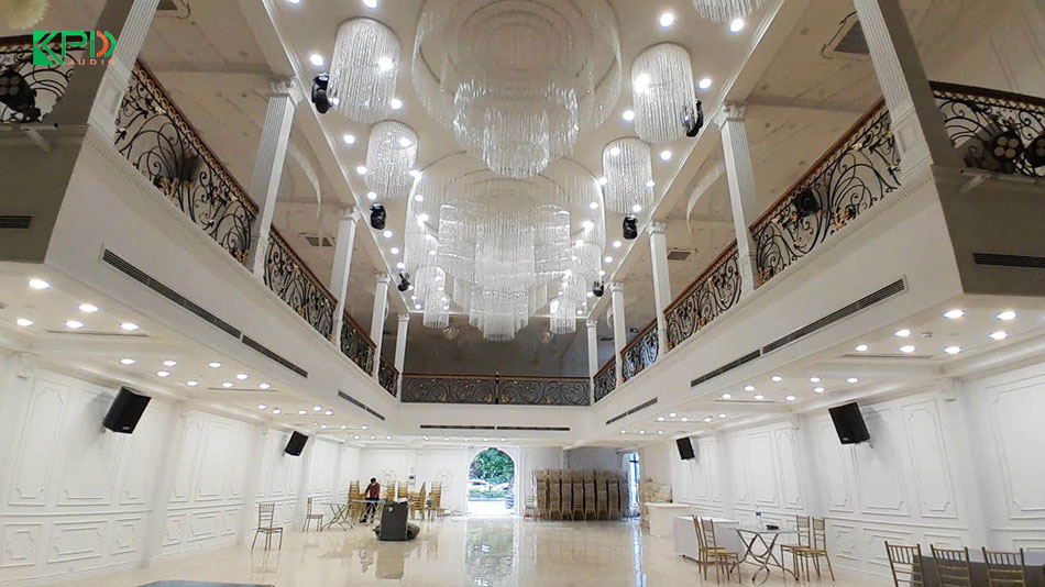 Hệ thống đèn được bố trí hợp lý