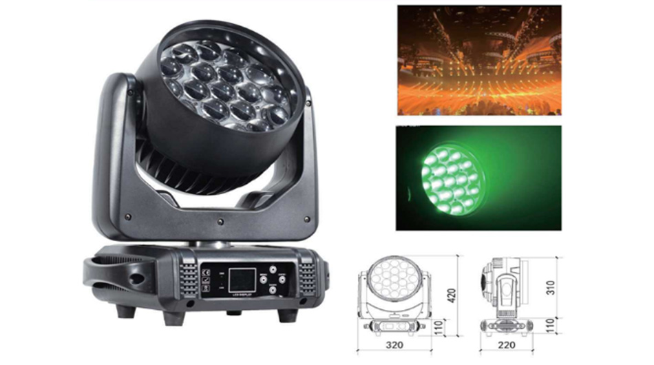 Đèn Moving Led HZ-WB1915Z chính hãng HZDG