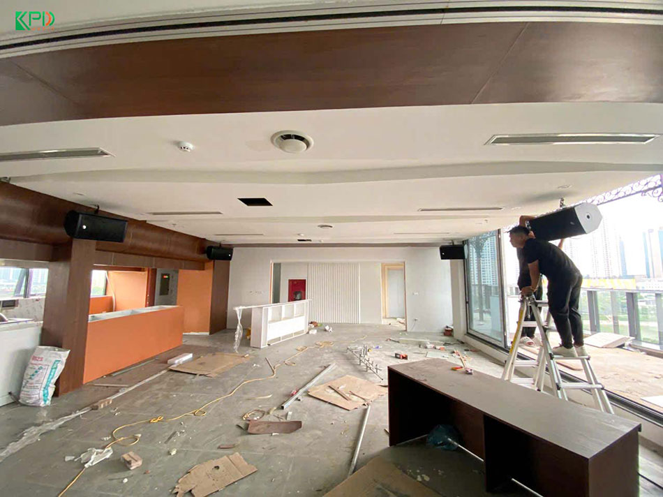 Lắp đặt hệ thống âm thanh hội trường cho TMV DR.HẢI LÊ