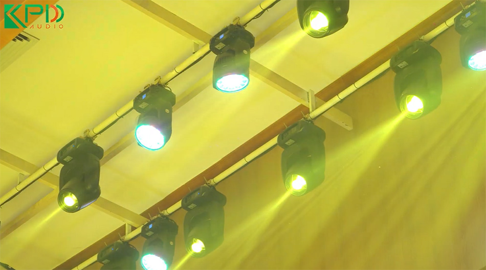 Hệ thống đèn được bố trí hợp lý