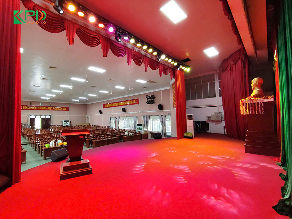 Hệ thống ánh sáng hội trường cho Nhà văn hóa ở Vũng Tàu