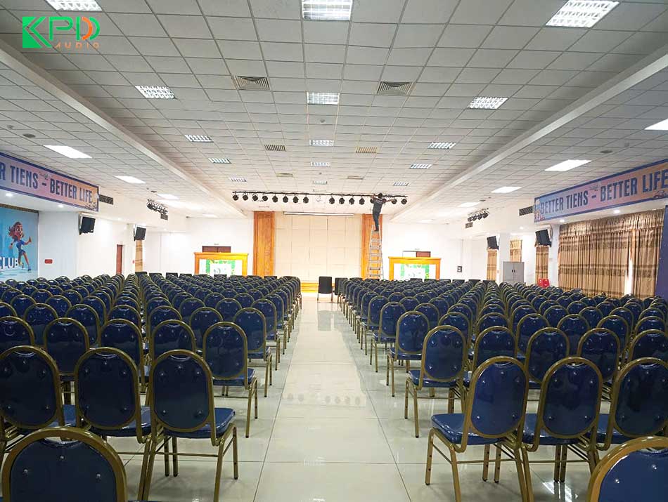 Không gian lắp đặt hệ thống ánh sáng