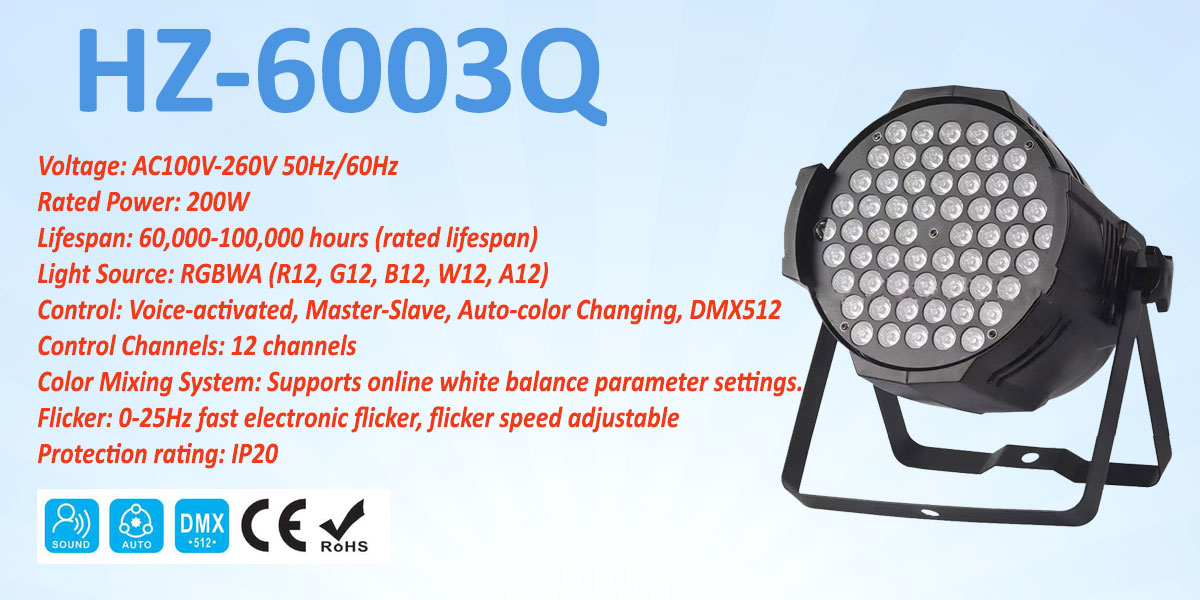 Đèn Par Led 60 Led HZ-6003Q