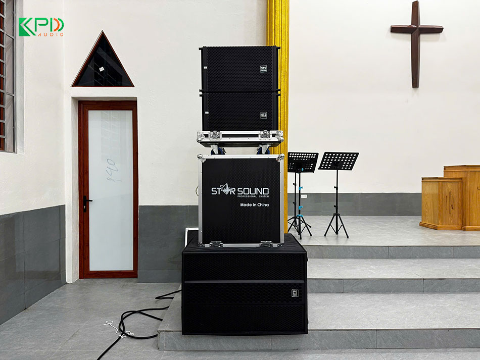 Loa array + Loa sub công suất khủng