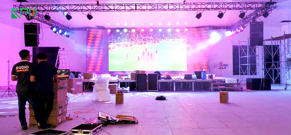 Setup hệ thống đèn sân khấu