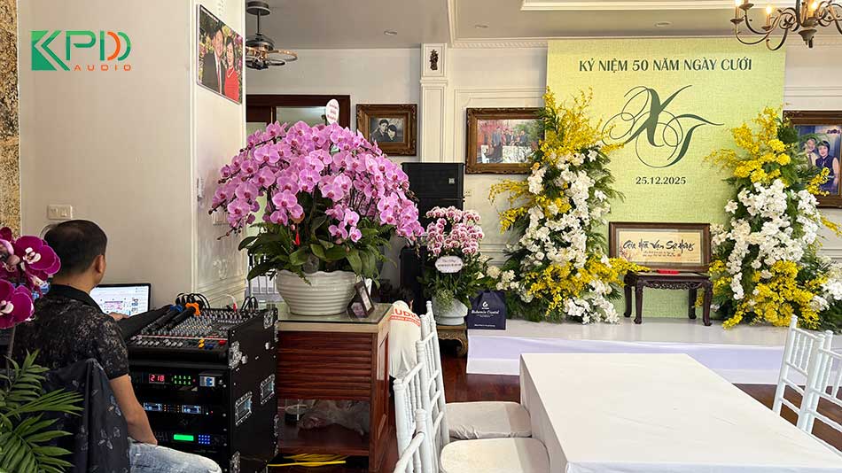 Setup hệ thống âm thanh chuẩn kỹ thuật