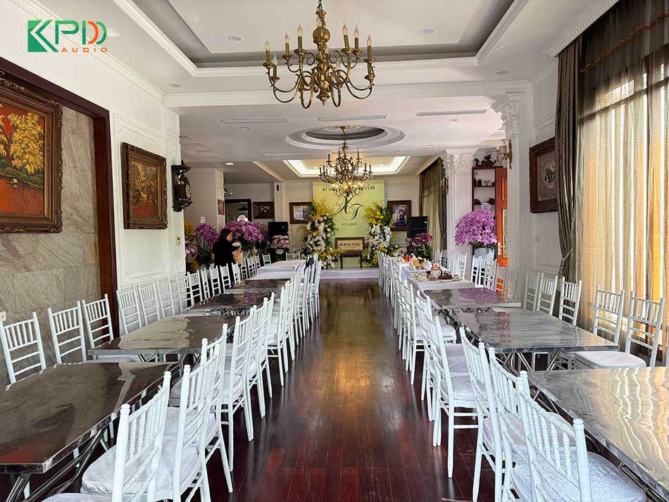 Không gian tổ chức sự kiện đám cưới